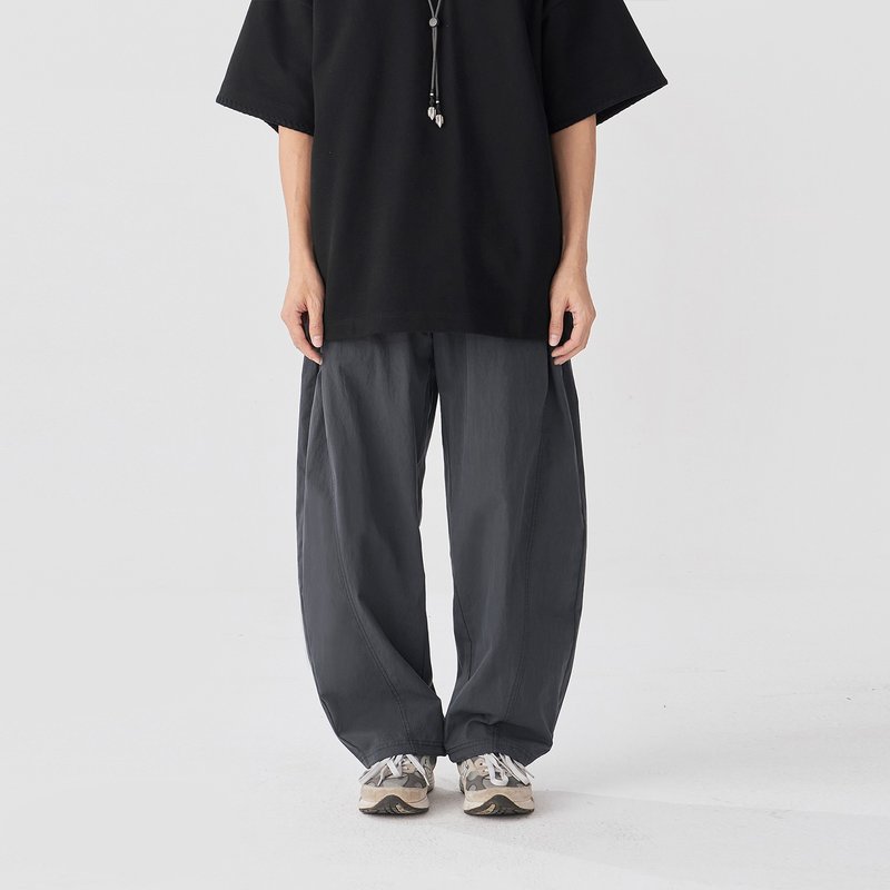 TopBasics 日系四口袋工裝褲 - 男長褲/休閒褲 - 棉．麻 灰色