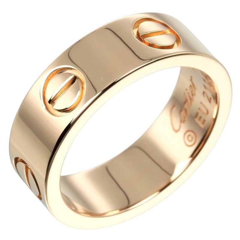 【日本直送】カルティエ CARTIER ラブ 7号 リング 指輪 K18PG ピンクゴールド 約6.35g【中古】Aランク - 戒指 - 貴金屬 金色