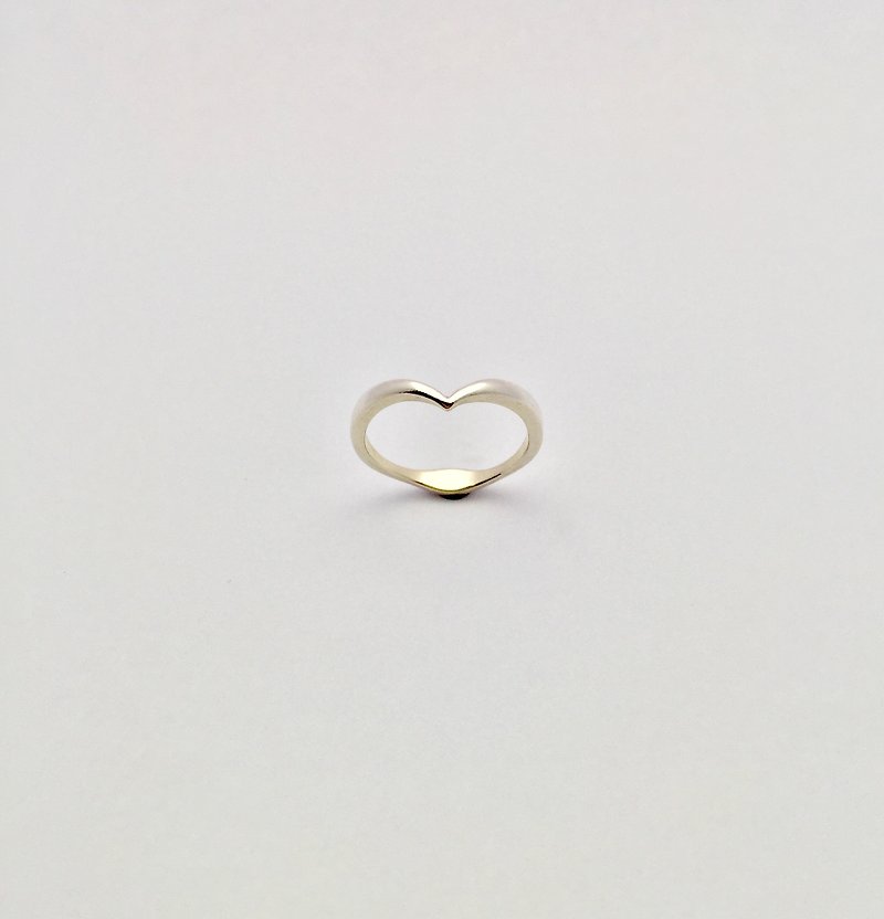 Yi Jewelry - Love Ring 925 silver - แหวนทั่วไป - เงินแท้ สีเงิน