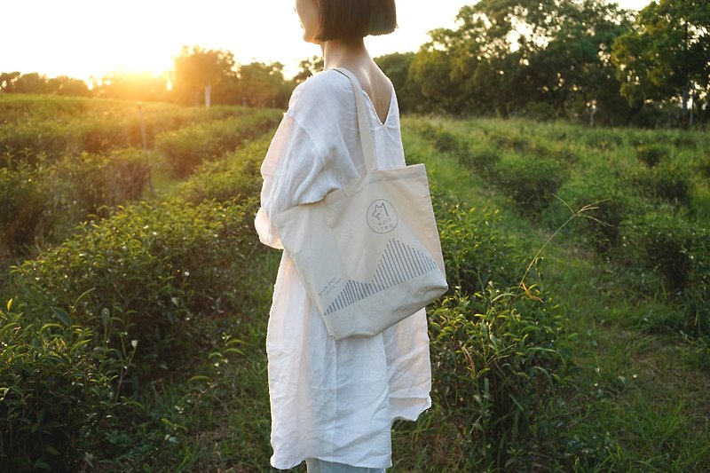 [Period limit] full 2000 gift: tea / life | Langlang double mouth package - Messenger Bags & Sling Bags - Cotton & Hemp 