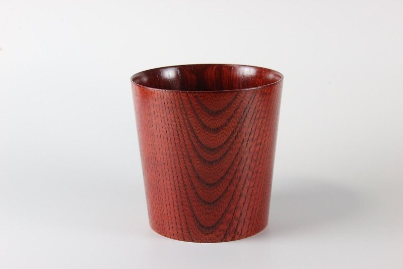 Tsuraichi Cup Akane L - แก้วมัค/แก้วกาแฟ - ไม้ สีแดง
