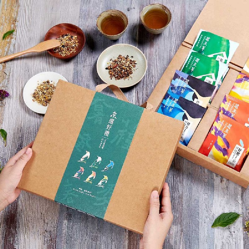 [Balance] Jingxuan Haoliu Five Elements Conditioning Set Tea Bag Gift Box 20 pieces x 1 box - Tea - Other Materials 