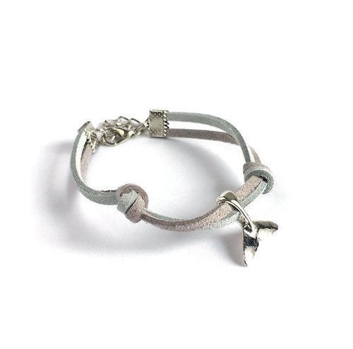 Anne Handmade Bracelets 安妮手作飾品 年年有餘 魚尾 農曆新年限定 手工製作 手環-藍灰 限量
