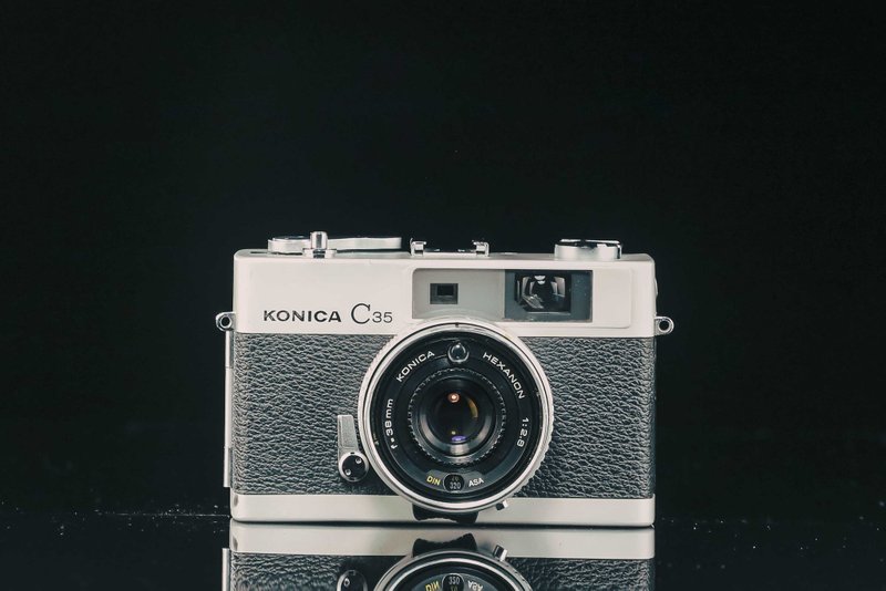 KONICA C35 #1334 #135底片相機 - 相機/拍立得/底片相機 - 其他金屬 