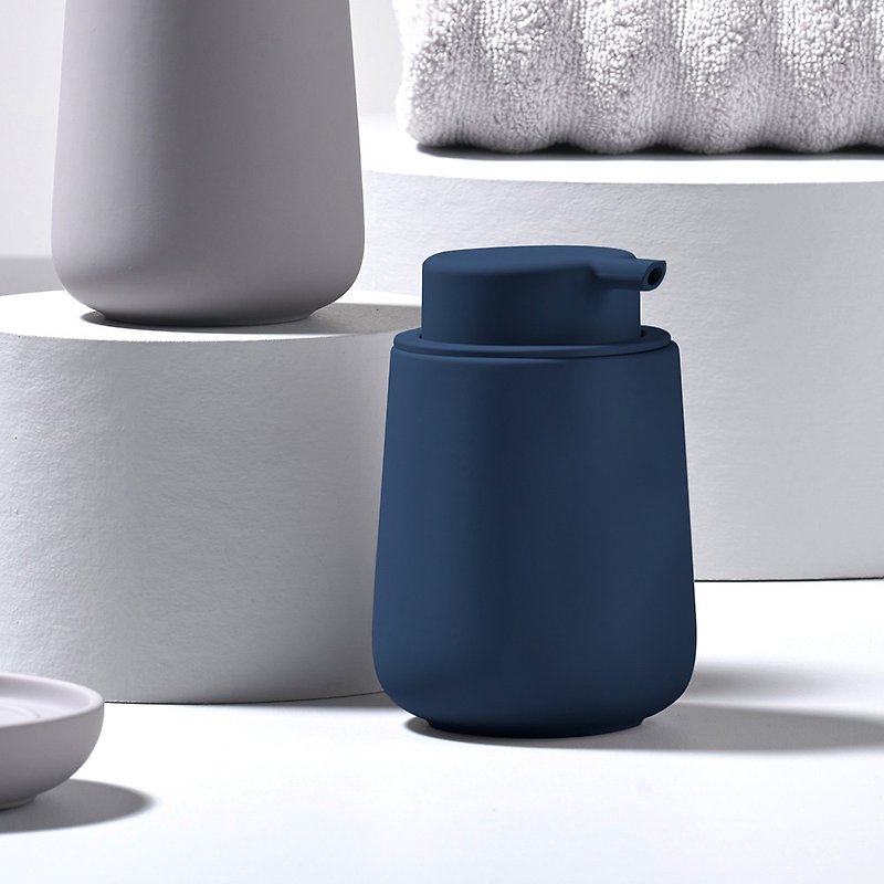 Denmark ZONE Nova Press Ceramic Soap Dispenser-250ml-Multi-color optional - Bathroom Supplies - Porcelain 