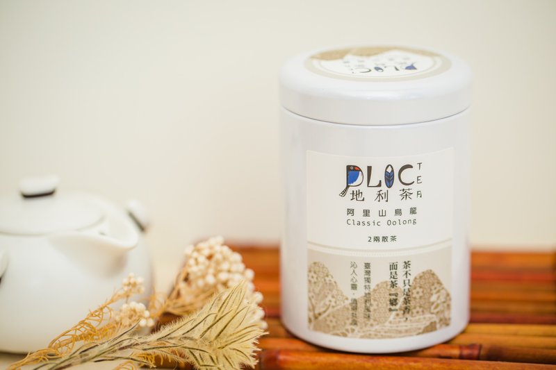 阿里山烏龍茶 75克 清爽回甘 花香/果香/杉樹香 - 茶葉/茶包/水果茶 - 新鮮食材 白色