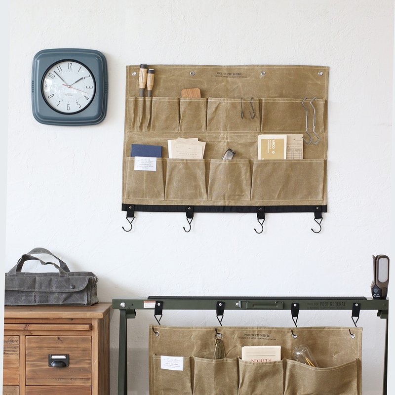 POST GENERAL Large Hanging Tool Organizer - กล่องเก็บของ - ผ้าฝ้าย/ผ้าลินิน 