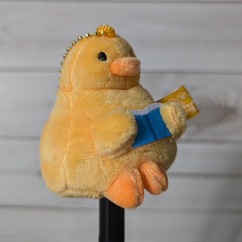 Flexible Chicken and Duck Book Duck (Stress Relief) Puppet Pendant Pen Case - Charms - Other Materials 