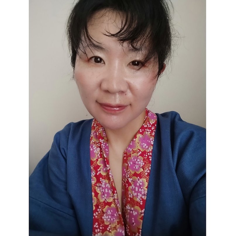 【Made in Japan / Hand-sewn】Japanese-style Unisex Kimono Denim Coat Sakura - Women's Casual & Functional Jackets - Cotton & Hemp Multicolor