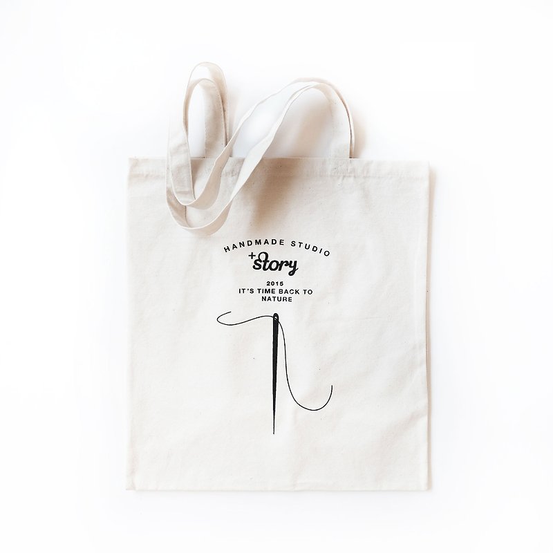 CANVAS BAG Vintage DIY Original Personality Handmade Shoulder Bag English - Messenger Bags & Sling Bags - Other Materials 