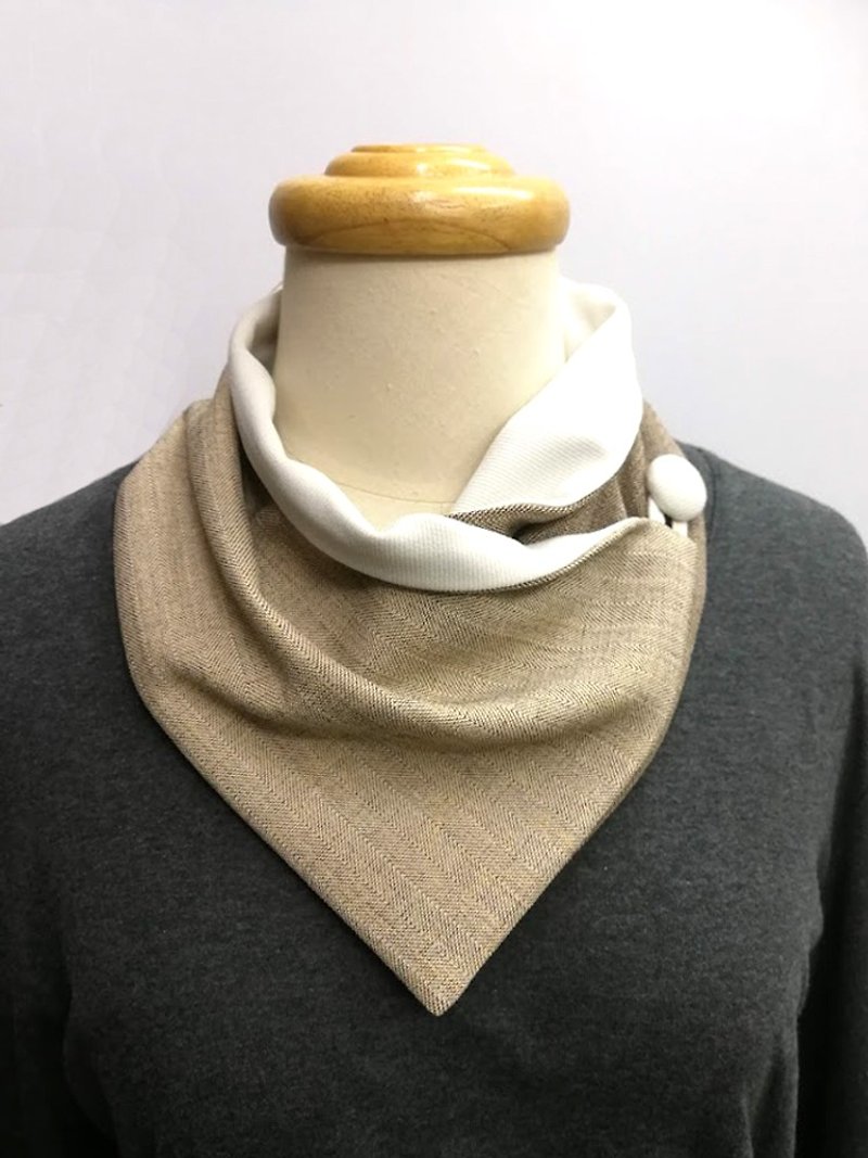 Multi-shape warm neck, short scarf, neck sleeve, suitable for both men and women (two-color) W01-010 (only product) - Knit Scarves & Wraps - Other Materials 