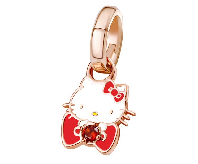 タグ付き ハローキティ パース エナメル & ファー リトルフレンド 平成レトロ キャラクターグッズ
