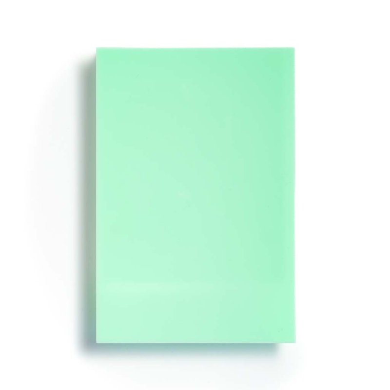 アクリル板 / アート / 浅葱色 / 単色/2mm / ポストカードサイズ - 零件/散裝材料/工具 - 壓克力 藍色