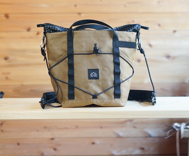 Coyote・Brown・防水・ちびハイカーサコッシュ・S・登山・キャンプ