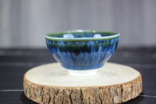 自然釉文創工作室 【母親節禮物】耀洋 天目釉茶杯 茶碗 鶯歌陶藝名家葉敏祥作品