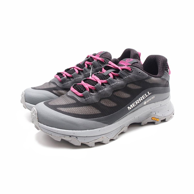 MERRELL MOAB SPEED GTX防水登山健行鞋 女鞋-灰紫 - 女運動鞋/球鞋 - 防水材質 