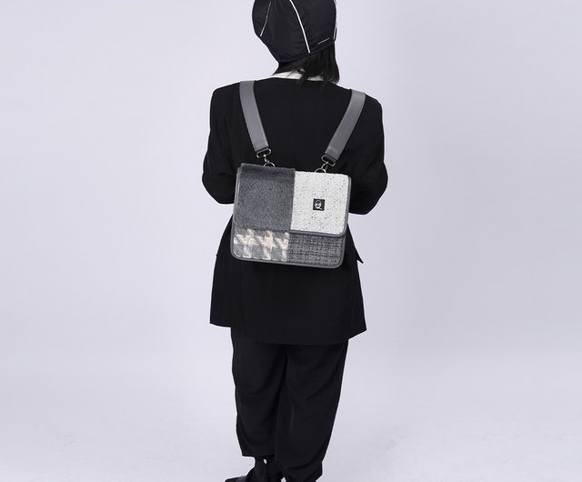 00s Y2K BACK STREET CRAWLER 両面ブラックパンサー刺繍 archive bag shoulder 00s y2k leather トートバッグ
