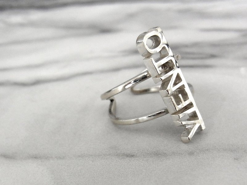 【Size adjustable · Order making】 Wind ring / silver - General Rings - Other Metals Silver