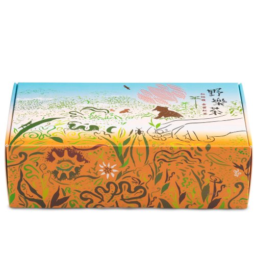 也樂商號 【野樂茶】太極茶包-松柏嶺金萱紅茶禮盒(8入) 伴手禮 禮物 客製