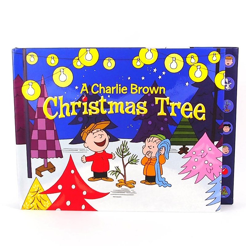 Snoopy Sound Story Storybook - Christmas Tree [Hallmark-Peanuts Christmas Series] - Indie Music - Paper Blue
