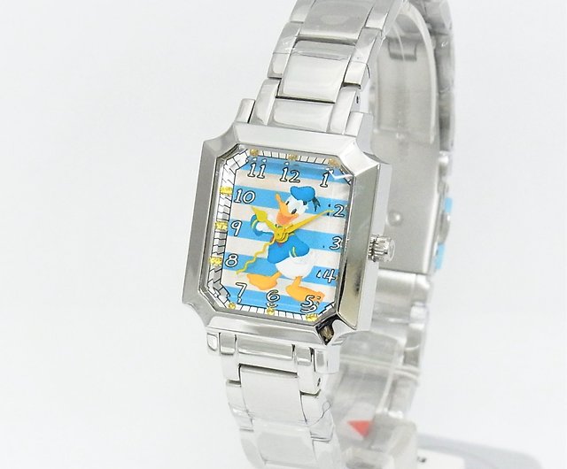 大人のディズニー腕時計 ドナルドダック シリアルナンバー入り 50本生産品 ステンレスベルト ショップ 東京ウオッチカンパニー 腕時計 Pinkoi