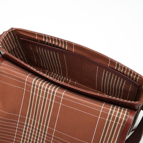 アンティーク B5 ショルダー バッグ グレー アンティーク B5 ショルダーバッグ - ヴィンテージグレー