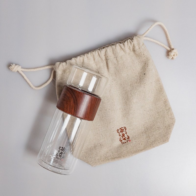 [Tea Laoqi] Anti-dou tea maker / tea making artifact / easy tea separation - Teapots & Teacups - Glass Transparent