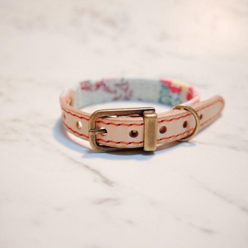Dog collars, S size, Magic circus_DCJ090402 - Collars & Leashes - Genuine Leather 