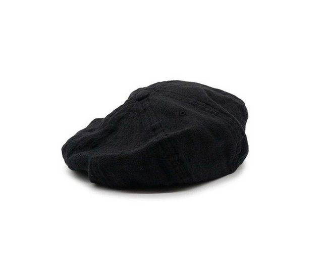 HWDog&Co.Washed 8Panel Beret Linen Washed Beret (Four Colors