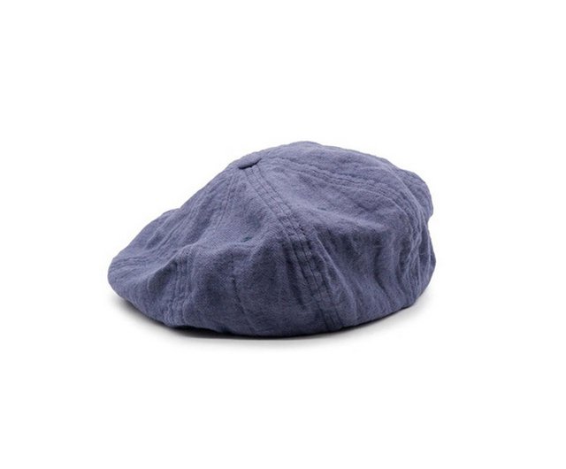 HWDog&Co.Washed 8Panel Beret Linen Washed Beret (Four Colors