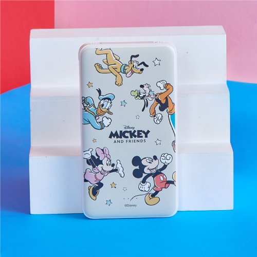 TOYSELECT Disney經典-角色繞圈圈雙線快充10000mAh行動電源