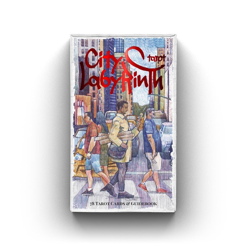 City Labyrinth Tarot, 78 cards Tarot deck - 桌遊/牌卡 - 紙 