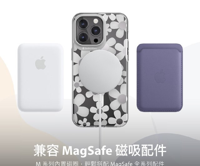 iPhone 15 Artist 落下防止電話ケース (MagSafe 対応) - ショップ