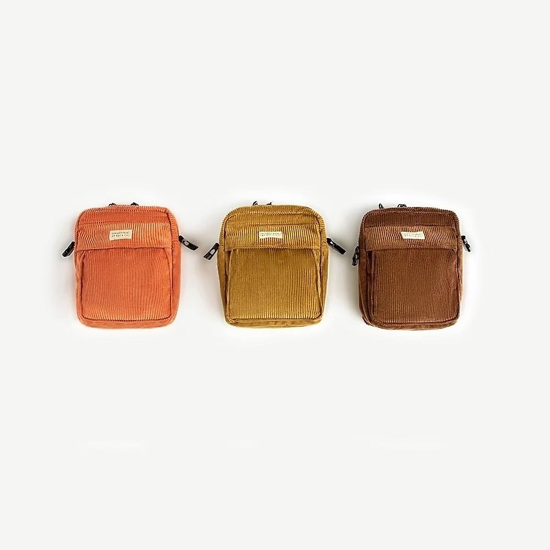 Cactus Pocket 磁鐵多用包 - Messenger Bags & Sling Bags - Cotton & Hemp 