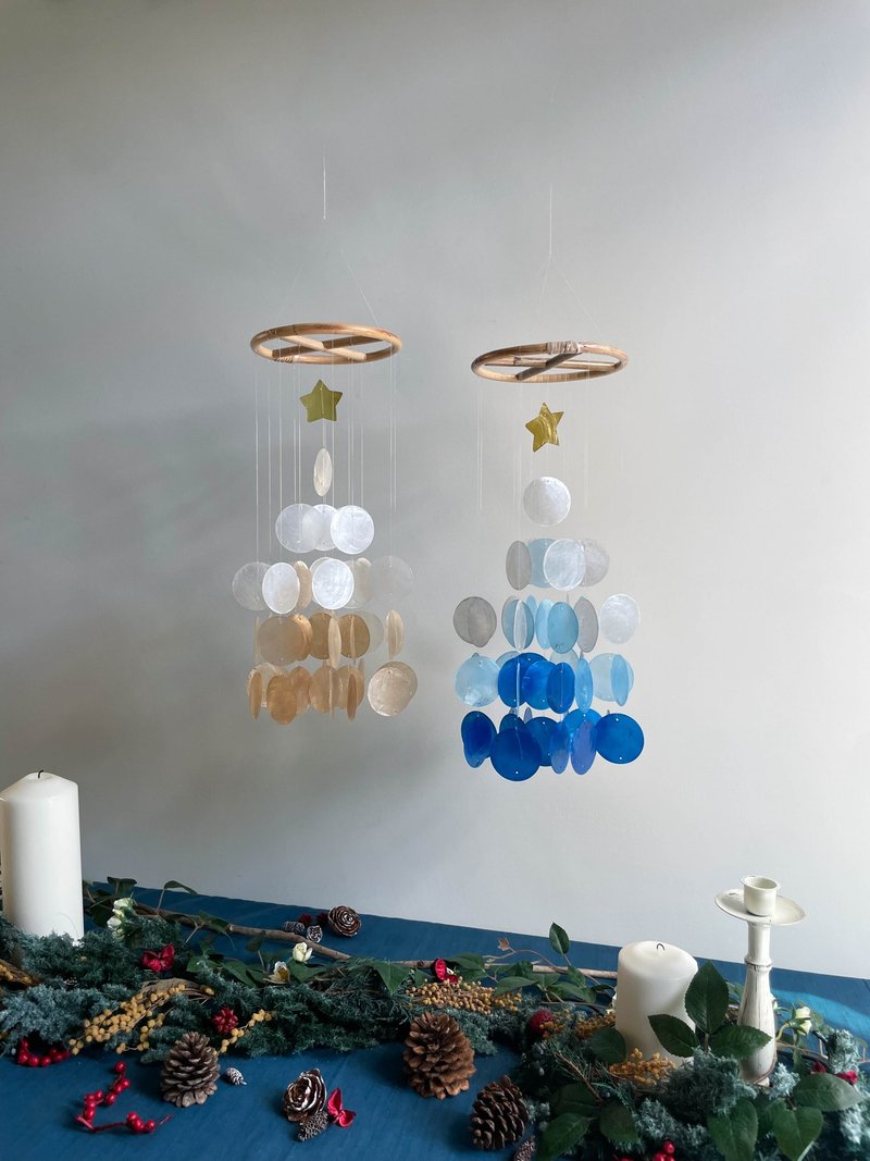 Shell Wind Chimes | Amsterdam Christmas - ของวางตกแต่ง - วัสดุอื่นๆ 