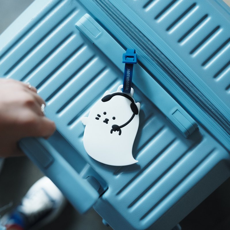 Mao Mao Ghost Luggage Tag - ป้ายสัมภาระ - ซิลิคอน 