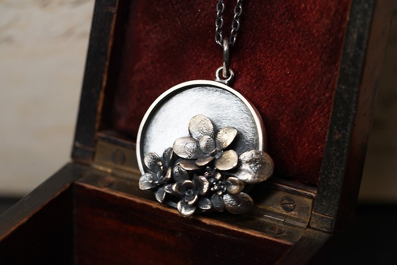 925 Silver Haru Pendant (Chain not included) - สร้อยคอ - เงินแท้ 