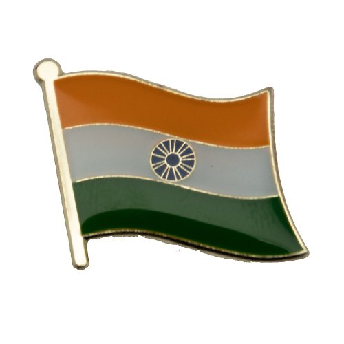 A-ONE India 印度國旗配飾 國徽徽章 金屬飾品 出國 遊學 金屬別針 愛國
