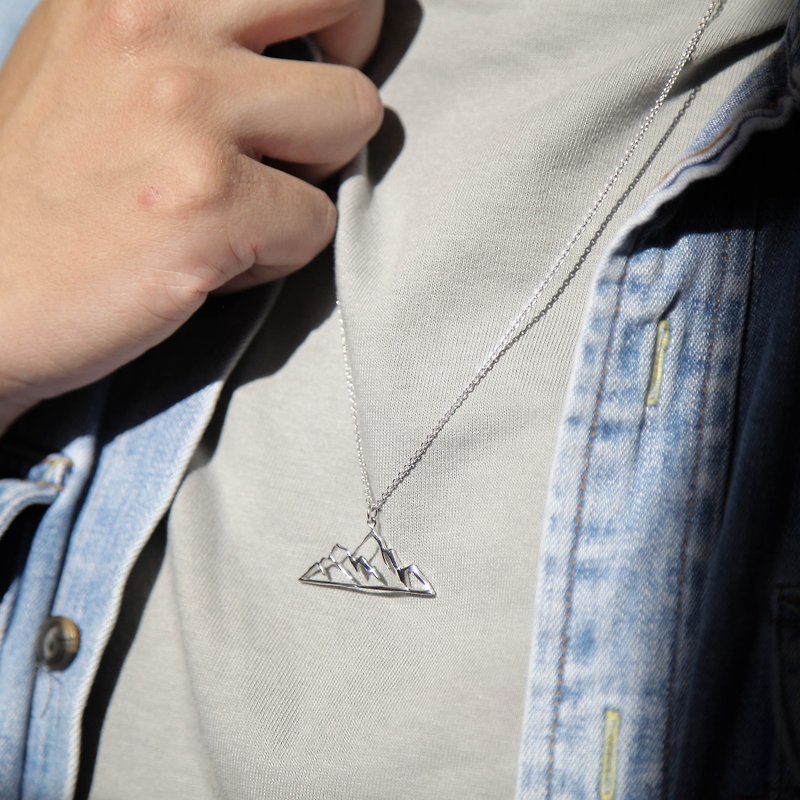 Mountains can be moved - Necklaces - Silver 