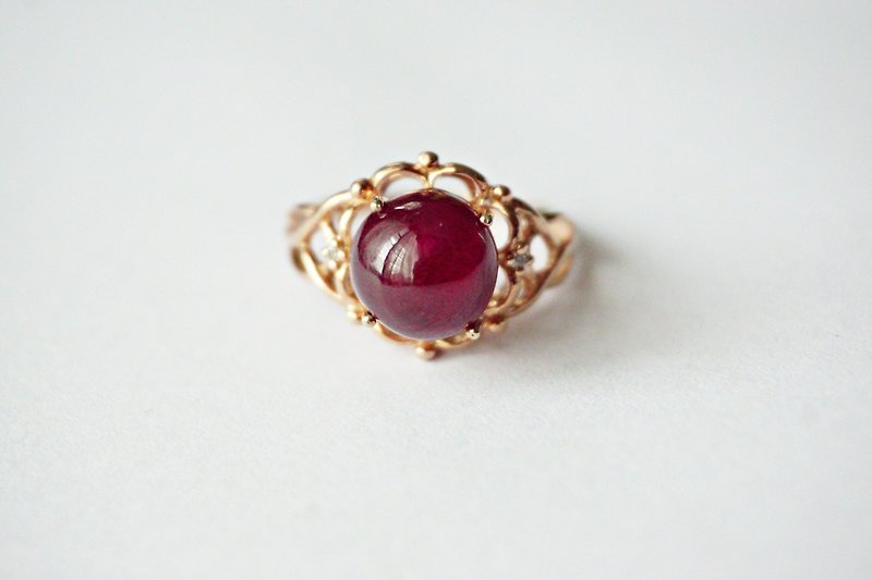 Natural Red Ruby Silver 925 Ring - General Rings - Sterling Silver Red