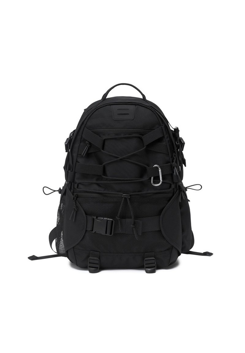 Travel Backpack A8758 black - Backpacks - Other Materials Black