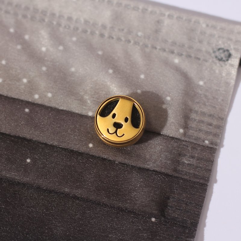 Aroma Diffuser Clip - A little Dog - Fragrances - Other Metals Gold