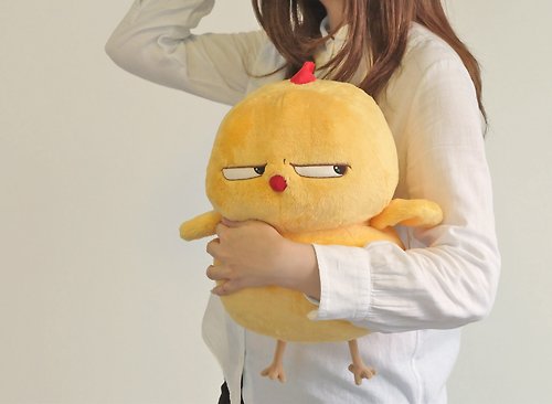 WarbieYama Warbie Plushy (Cute yellow bird plush toy)