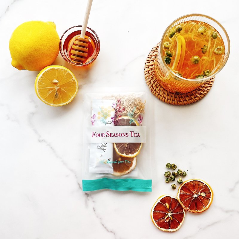 Honey Lemon Ginger Tea (22g) - อาหารเสริมและผลิตภัณฑ์สุขภาพ - วัสดุอื่นๆ 