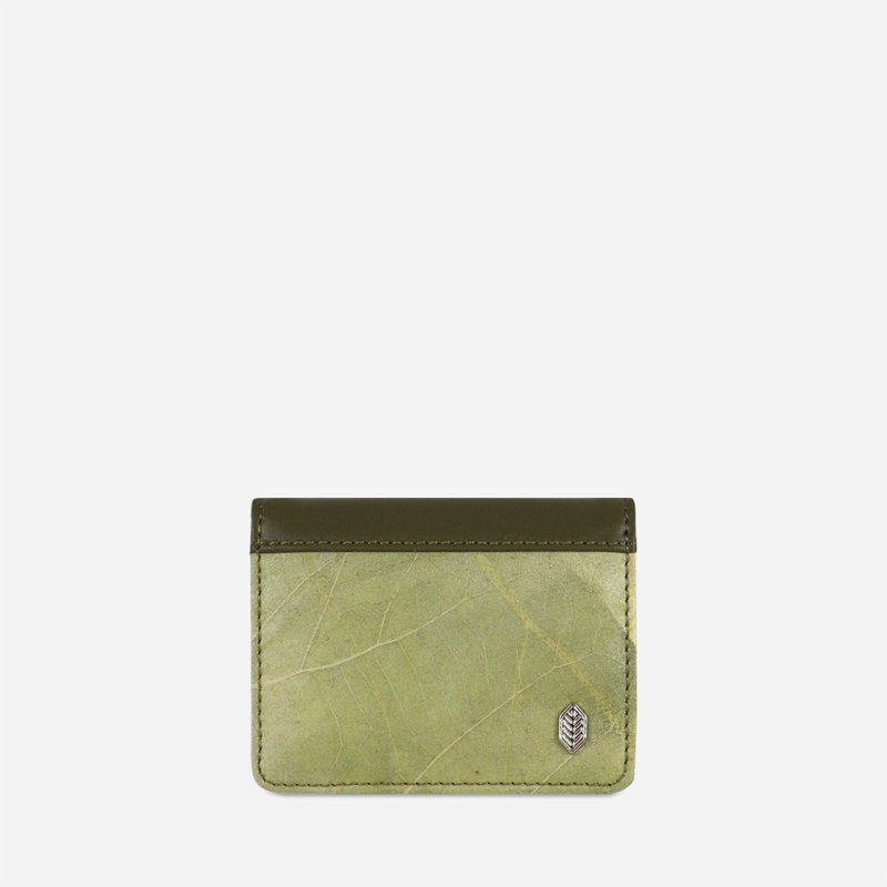 Bi-fold Cardholder Wallet - Olive green - Card Holders & Cases - Plants & Flowers Green