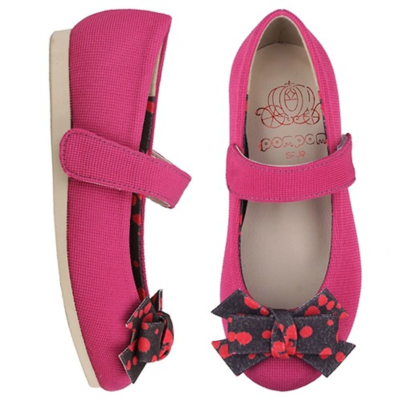 WITH FREE GIFT – SPUR Sweetish bow's petite kid flats 16013 PINK (Cannot be exchanged) - Kids' Shoes - Other Materials 