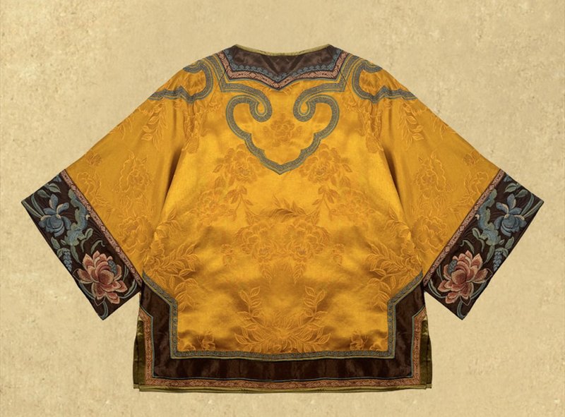 Evening New Chinese Retro Xiangyunsha Top Jacket - Women's Tops - Silk Gold