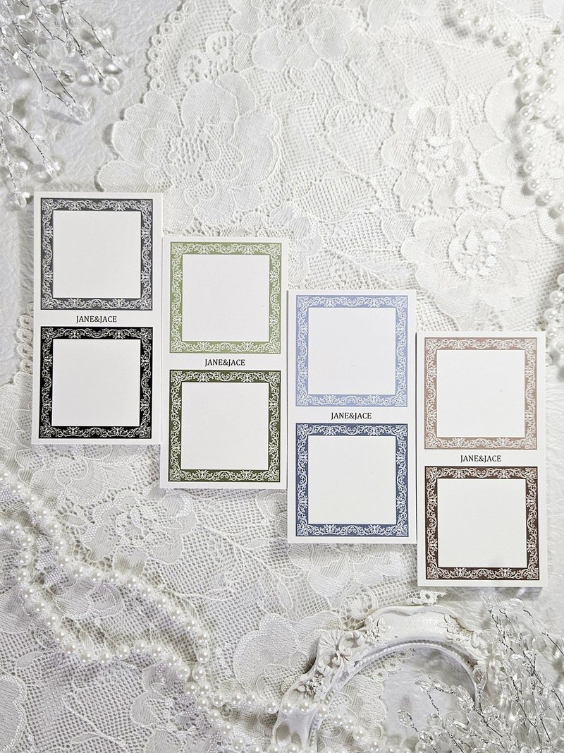 Antique decorative frame memo paper - 其他 - 紙 多色