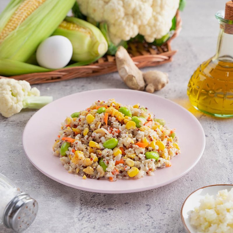 黃金優纖輕采花椰米200g-蛋素 - 料理包/調理包 - 其他材質 