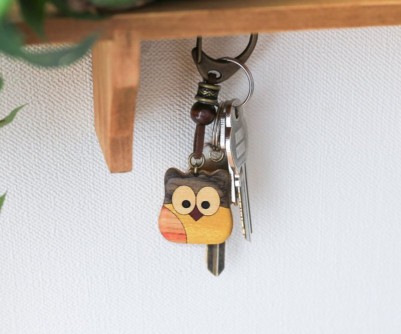 Asahikawa Craft Studio Pecker Keychain K - Keychains - Wood 